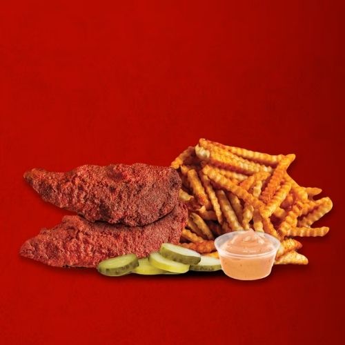 Home 9 daves 1 2 tenders w fries