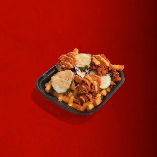Home 25 small top loaded fries